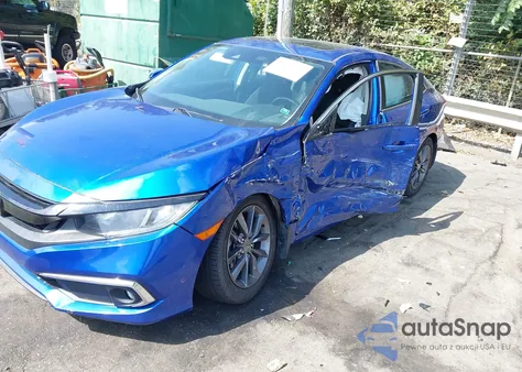 2020 Honda Civic Ex z USA, uszkodzony, nr VIN 19XFC1F38LE005595